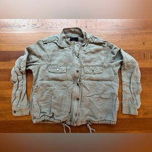 Rails Collins Jacket – Sage Green Utility Jacket – Size M